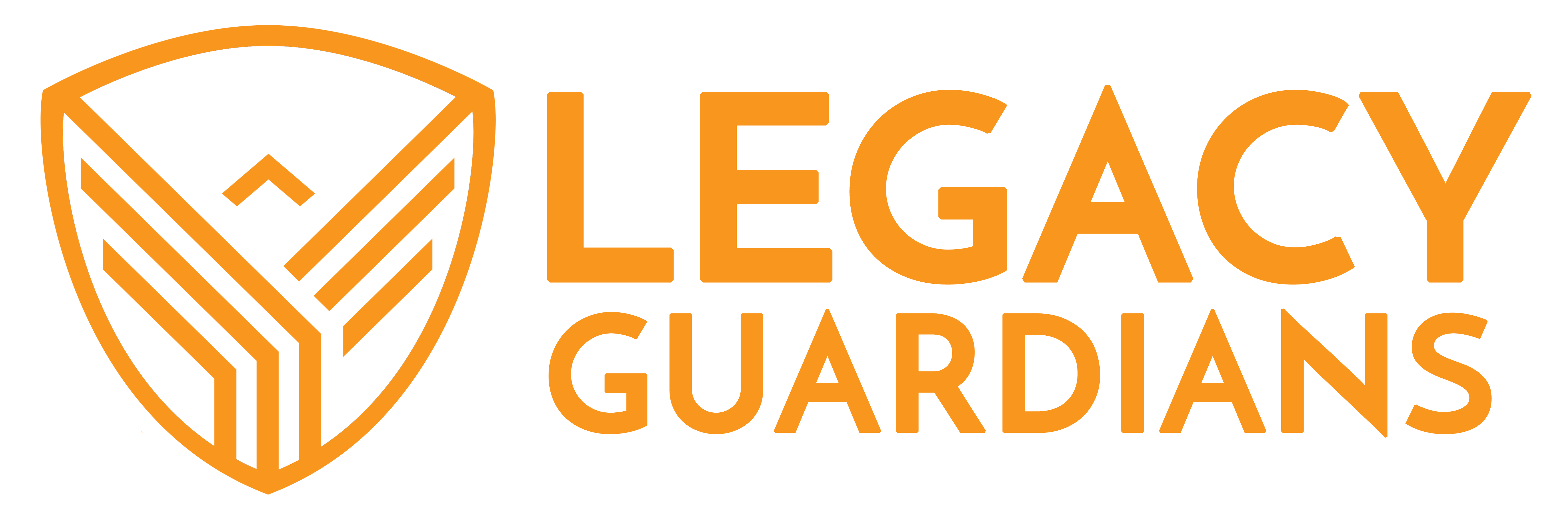 Legacy Guardians Logo - Shield with wings - Landlord Wills Specialist
