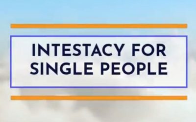 Intestacy for Single People